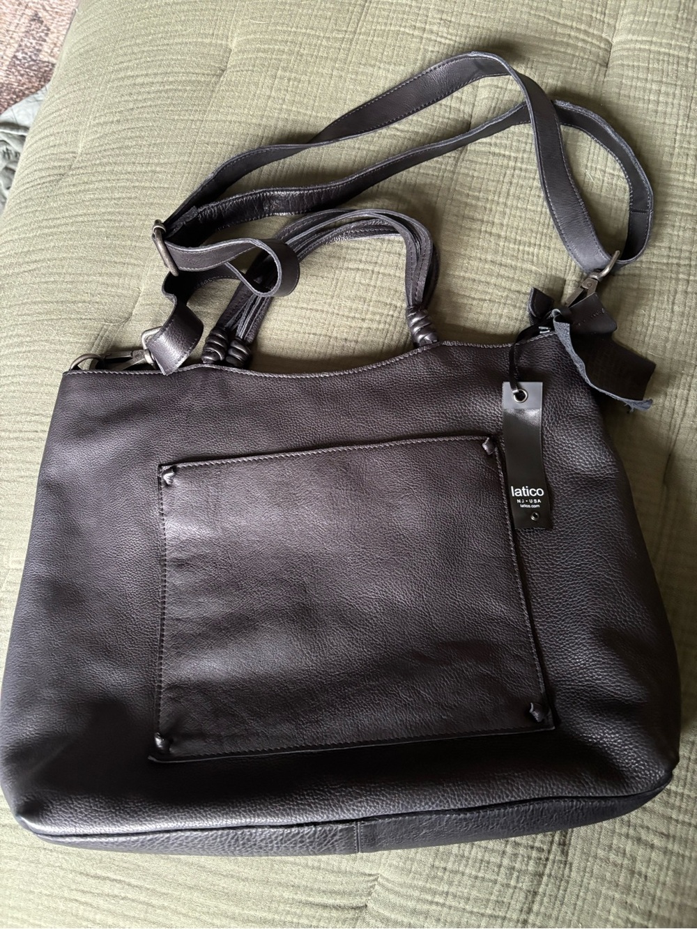 Black Latico Nolan new with tags!